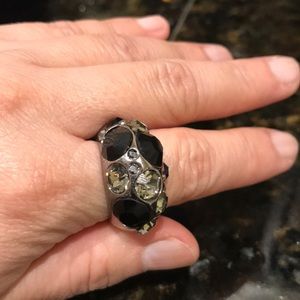 Jewels by Park Lane Genuine Swarovski Crystal  ring size 8 MSRP $88
